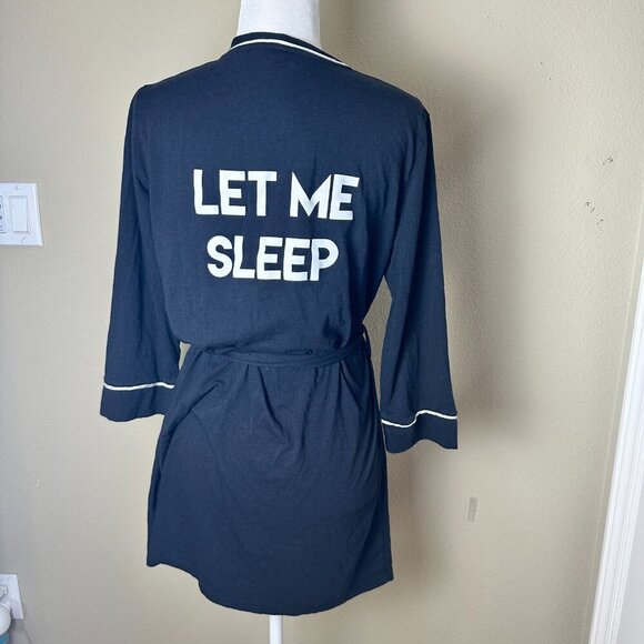 COSABELLA Bella Let Me Sleep Soft Cotton Short Robe Size Medium - Picture 5 of 11